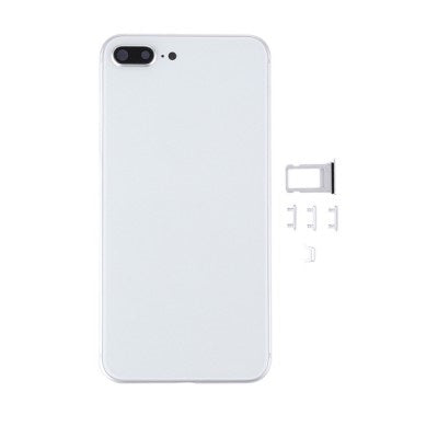 Rear Housing for iPhone 8 Plus (NO LOGO)-Silver Rear Housing for iPhone 8 Plus (NO LOGO)-Silver